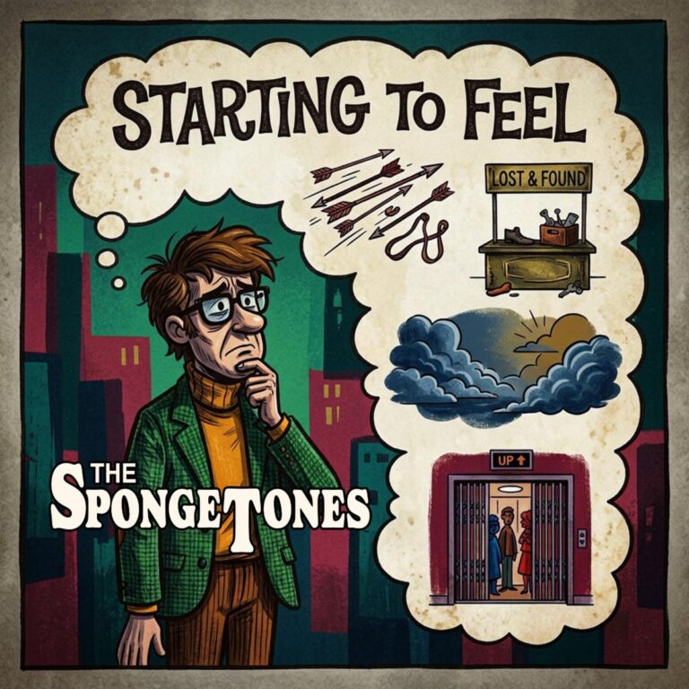 The Spongetones - Starting To Feel single artwork